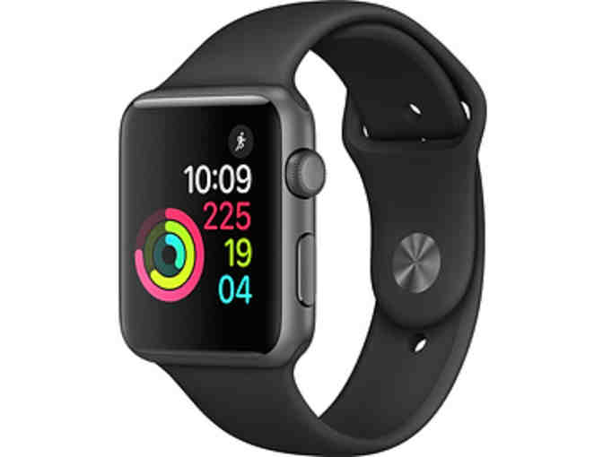 Apple Watch series 1- 42mm space gray aluminum with black sports band - Photo 1