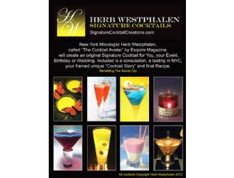 Signature Cocktail by Herb Westphalen