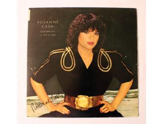 Rosanne Cash 6 Signed Vinyl LP's