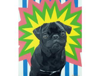 Painted Animal Portrait by Bobby Lucy