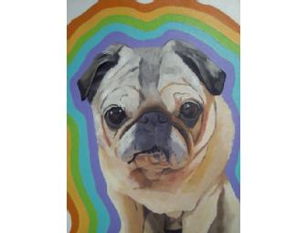 Painted Animal Portrait by Bobby Lucy