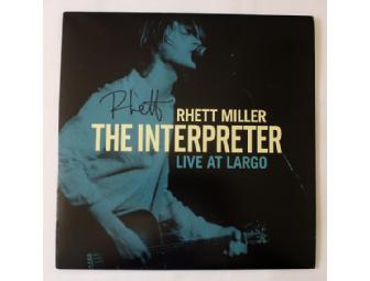 Rhett Miller Signed Vinyl LP and Signed CD