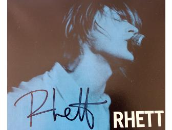 Rhett Miller Signed Vinyl LP and Signed CD