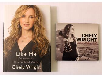 Chely Wright Signed Book and CD