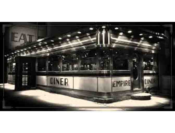 Dinner for 2 at Empire Diner plus a visit with Amanda Freitag