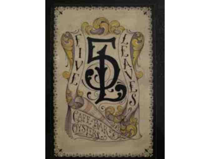 Five Leaves Cafe/Bar in Brooklyn - $80 Gift Certificate