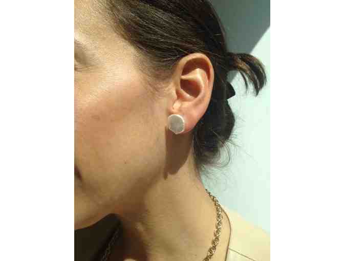 Pearl Earrings by Michael Goldstein