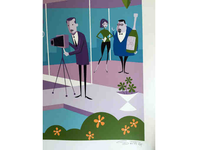 Shag 'Modern Los Angeles' Lithograph