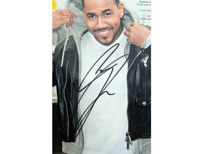 Romeo Santos Signed Copy of Billboard Magazine