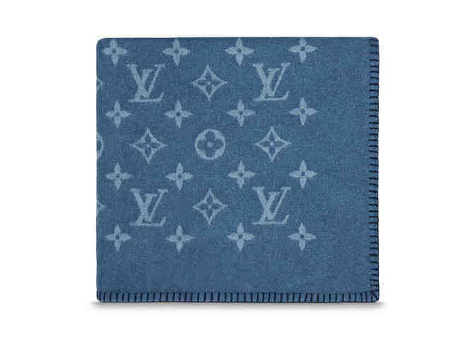 Louis Vuitton Wool/Angora Luxury Monogram Throw