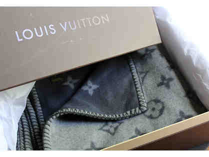 Louis Vuitton Wool/Angora Luxury Monogram Throw