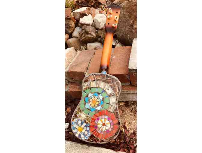 Mosaic Ukelele by Pamela Gregory