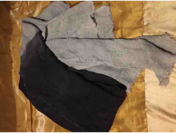 Eco Chic Ombre Linen Scarf from Vagabonds Daughter