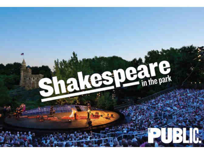 Shakespeare in the Park - 2 tickets to Daniel Sullivan's Troilus and Cressida