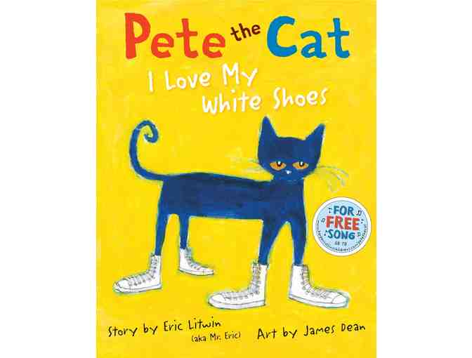 Signed book Pete the Cat 'I Love my White Shoes'