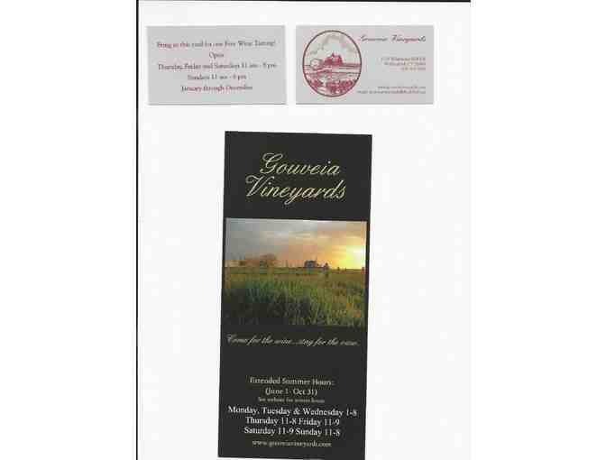 Private wine tasting for five