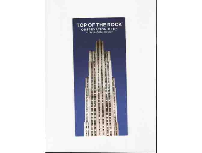 Adults tickets to Top of the Rock Deck at Rockefeller Center