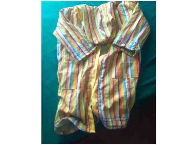 Tanzanian fabric Bathrobe