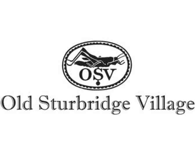 Daily admission for  2 Adults and 2 Youth  to  Old Sturbridge Village
