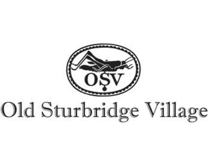 Daily admission for  2 Adults and 2 Youth  to  Old Sturbridge Village
