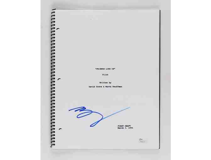 Matthew Perry Signed 'Friends Like Us' Script (JSA COA) Chandler Bing