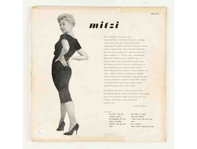 Mitzi Gaynor Signed 'Mitzi' Vinyl Record Album Sleeve Inscribed 'With Love' (JSA COA)
