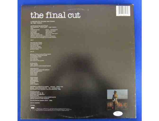 Roger Waters Signed Pink Floyd 'The Final Cut' Vinyl Record Album (JSA LOA)
