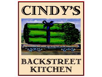 'Adventure' Dinner for 4 with Lang & Reed at Cindys Backstreet Kitchen!