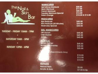 Pedicure from The Nail Bar