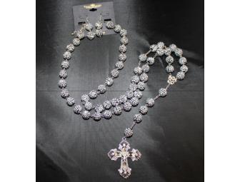 Earring & Necklace Set by Traci Lynn