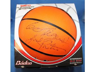 Basketball signed by Josh Pastnor