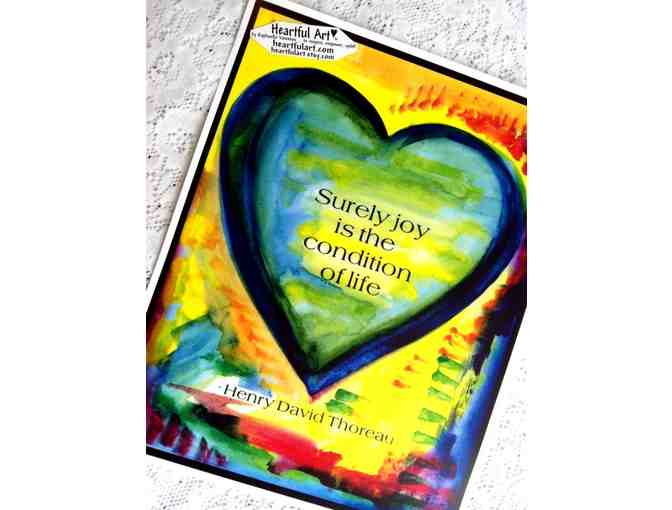 Surely Joy 11x14 Heartful Art poster