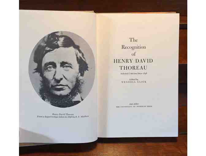 The Recognition of Henry David Thoreau
