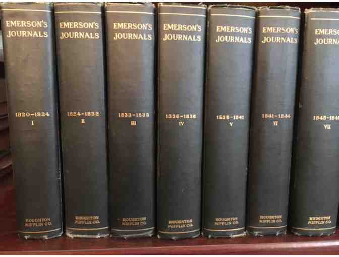 The Journals of R.W. Emerson 1820-1876, Full 10 Volume Set