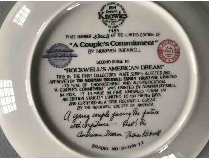 Norman Rockwell Collector Plates 1985