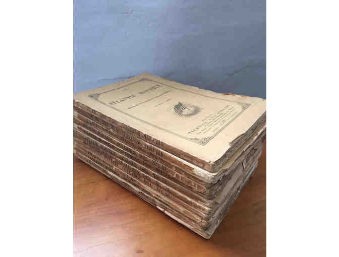 ATLANTIC MONTHLY - 12 VOL. SET - FIRST EDITION - THOREAU, EMERSON, & ALCOTT