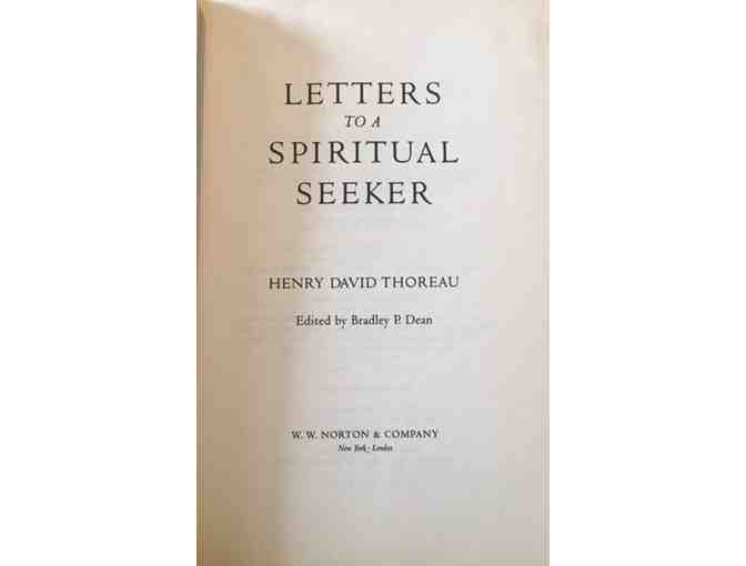 Letters to a Spiritual Seeker, Paperback, Ed. by Bradley P. Dean, 2004, First Edition