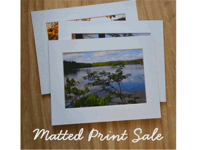 4 Matted Walden Prints by Bonnie McGrath - Photo 1