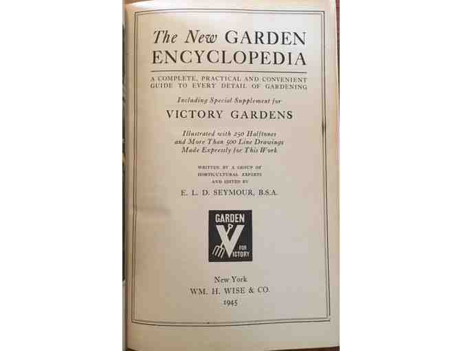 The New Garden Encyclopedia. A Complete, Practical and Convenient Guide ...