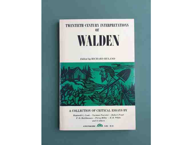 Twentieth Century Interpretations of Walden, Paperback, Richard Ruland, 1968