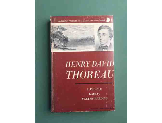1971 - Ed. by Walter Harding 'Henry David Thoreau: A Profile'