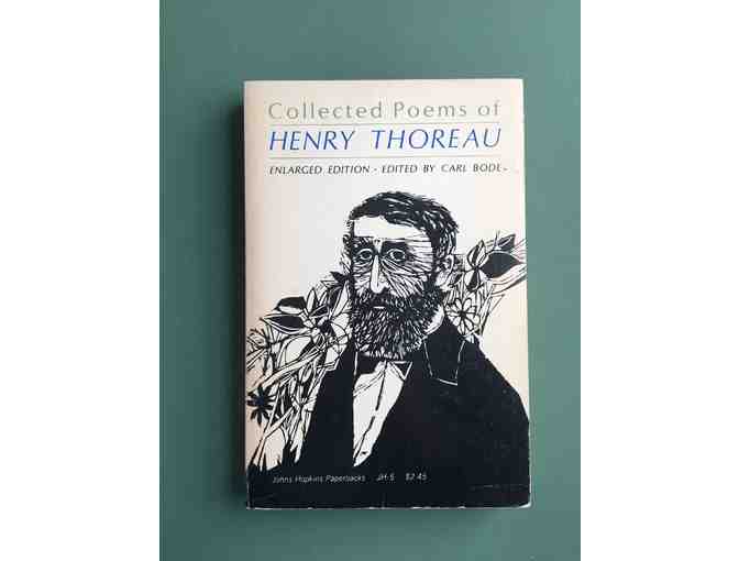 SIGNED COPY: Collected Poems of Henry Thoreau, Edited & Signed by Carl Bode
