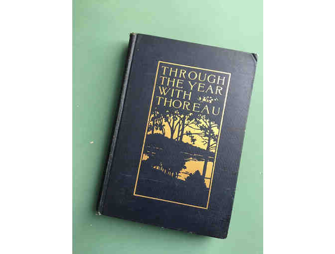 Through the Year with Thoreau by Herbert W. Gleason