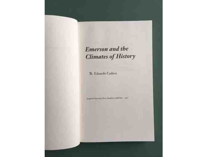 Emerson and the Climates of History