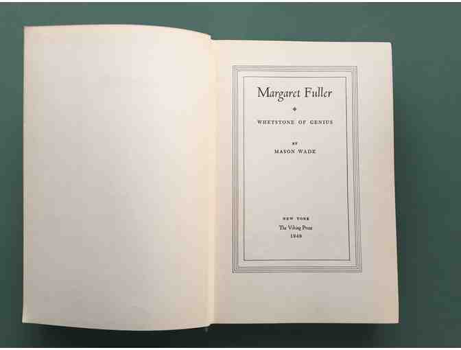 Margaret Fuller: Whetstone of Genius