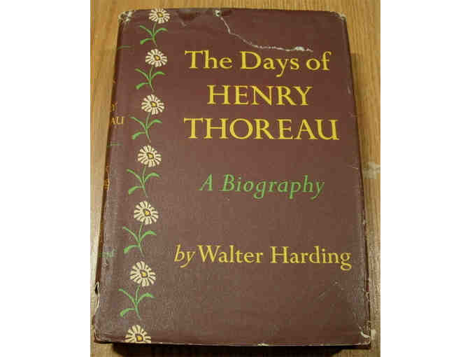 The Days of Henry Thoreau: A Biography, by Walter Harding (SIGNED)