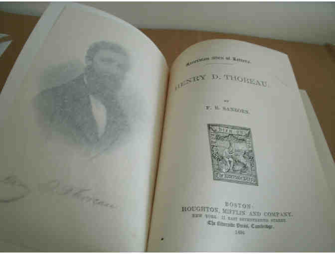 The Life of Henry David Thoreau, by F. B. Sanborn (1917)