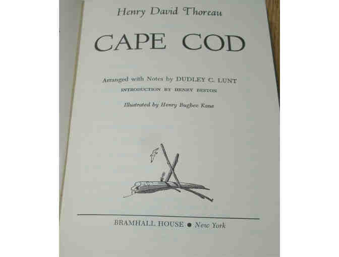 Cape Cod, by Henry David Thoreau, Henry Beston, Dudley C. Lunt