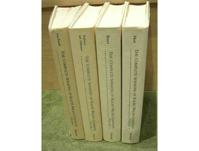 The Complete Sermons of Ralph Waldo Emerson (complete set of 4 volumes)