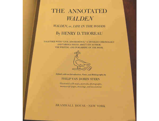 The Annotated Walden - Henry David Thoreau, Philip Van Doren Stern (1970)